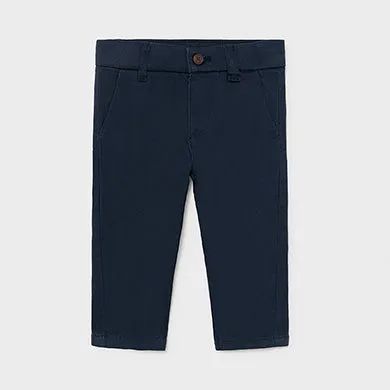 Basic Navy Chino Pant