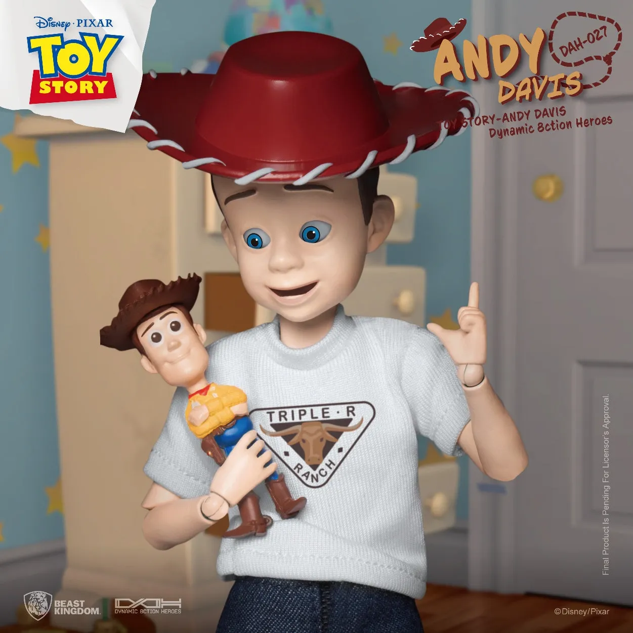 Beast Kingdom DAH-027 TOY STORY Andy Davis