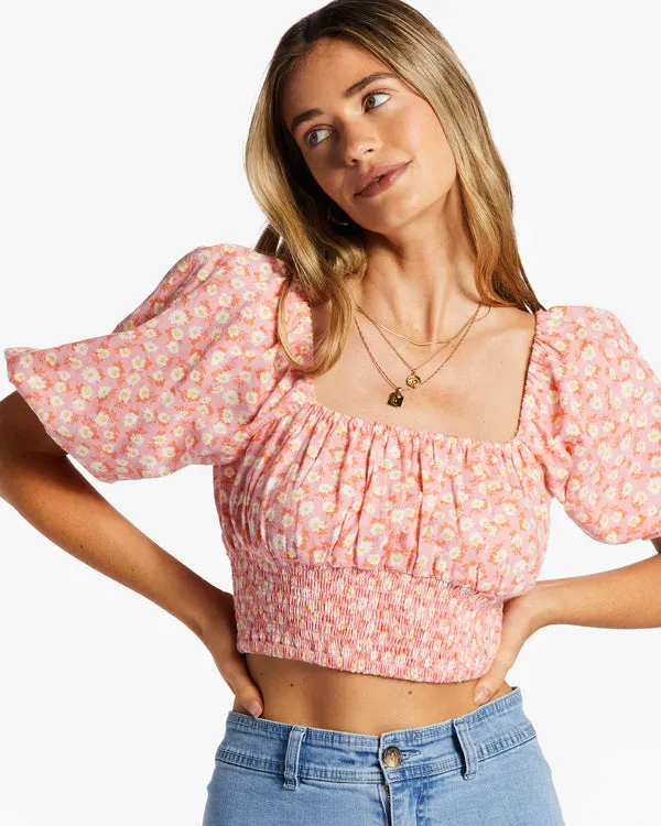 Billabong Only You Shirt-Flamingo