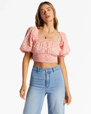 Billabong Only You Shirt-Flamingo