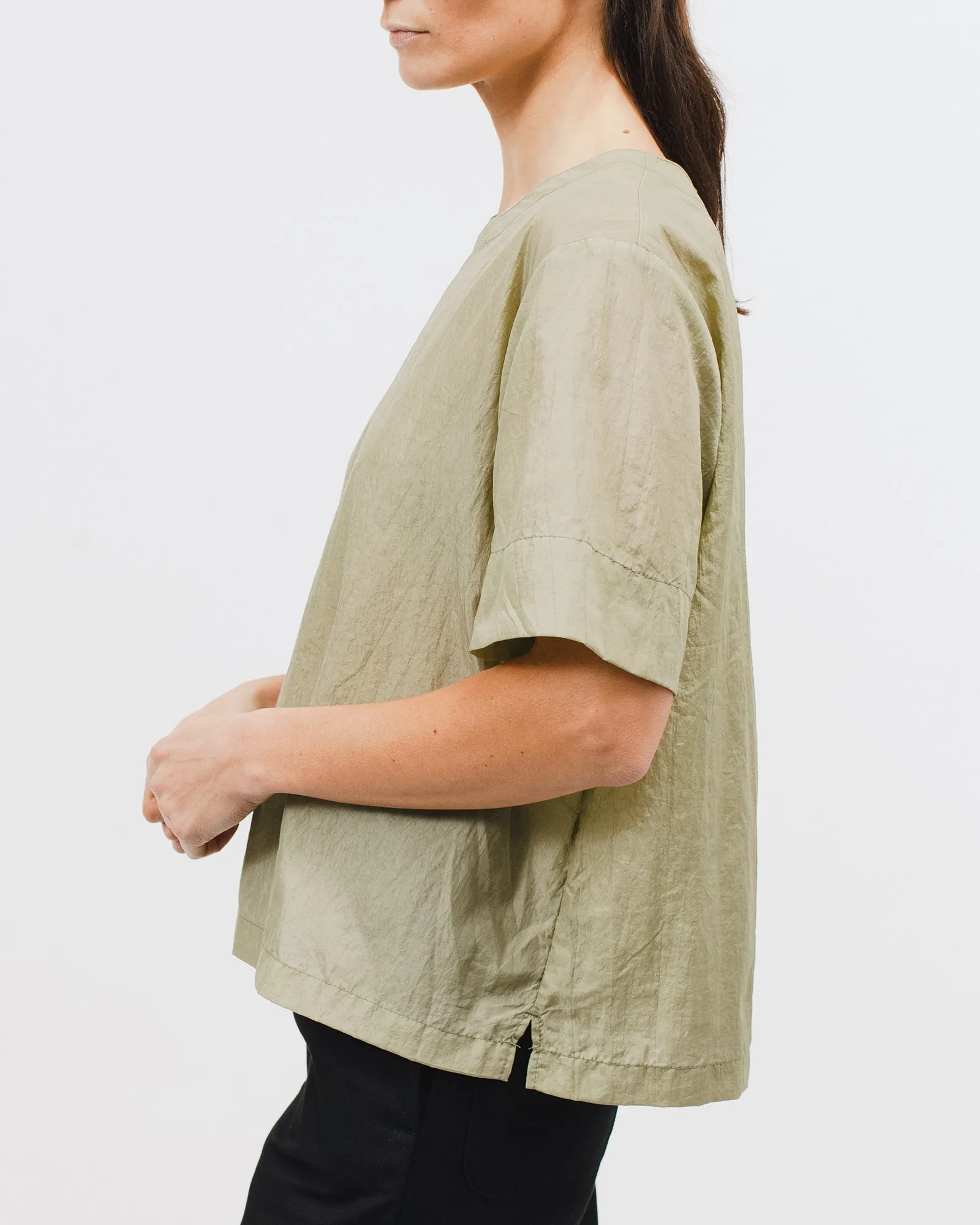 Boxy SS Shirt - Seaweed W