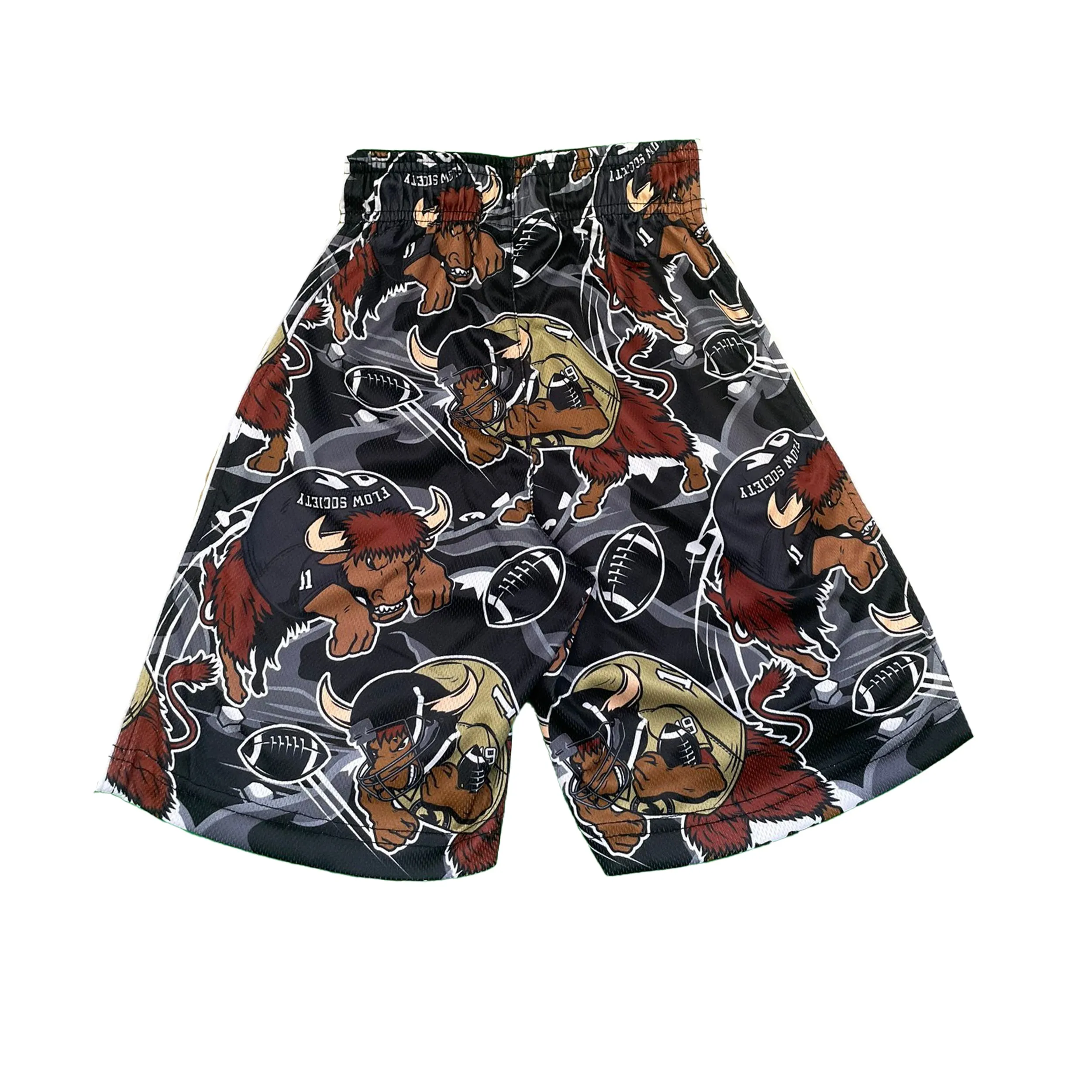 Boys Black Yak Attack Short