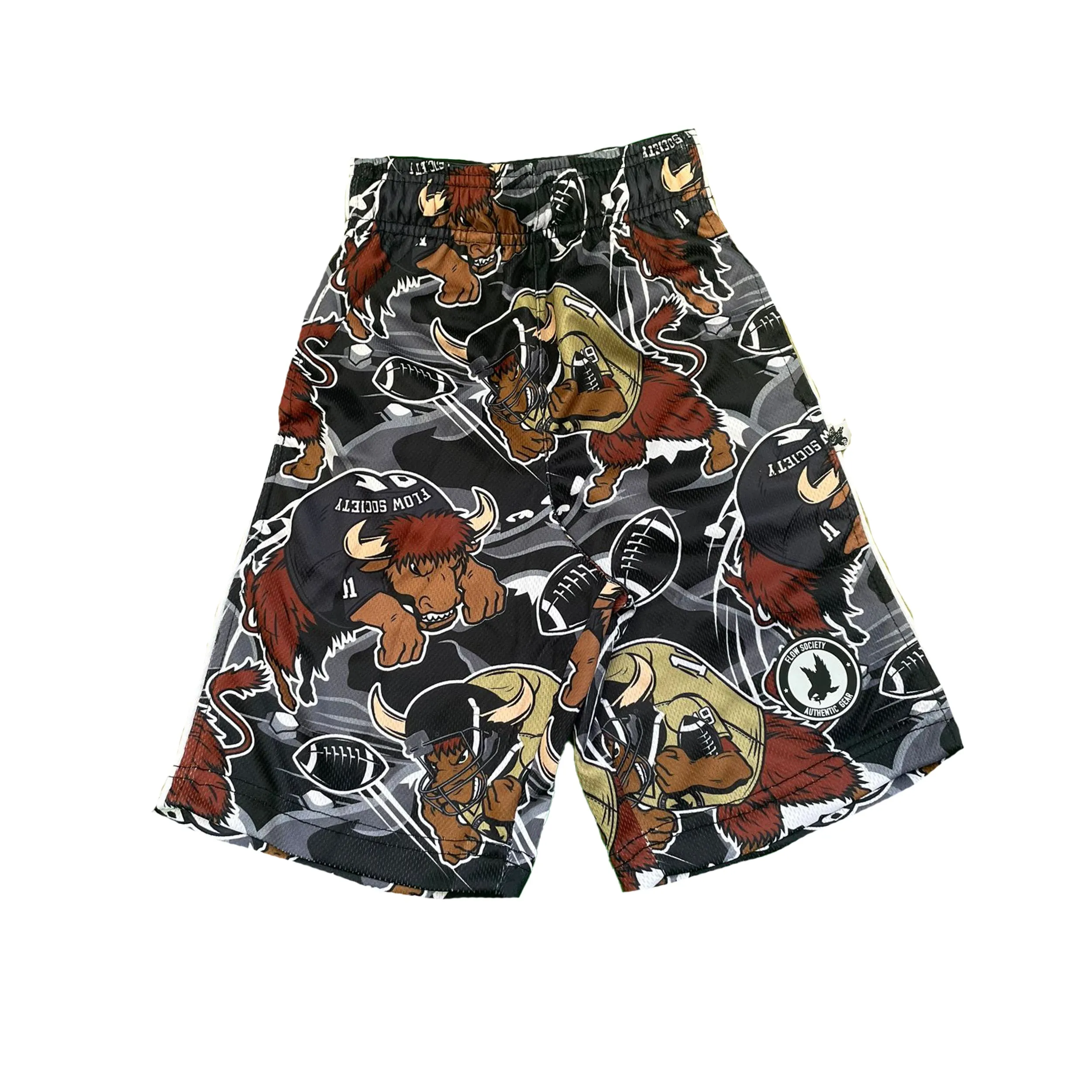 Boys Black Yak Attack Short