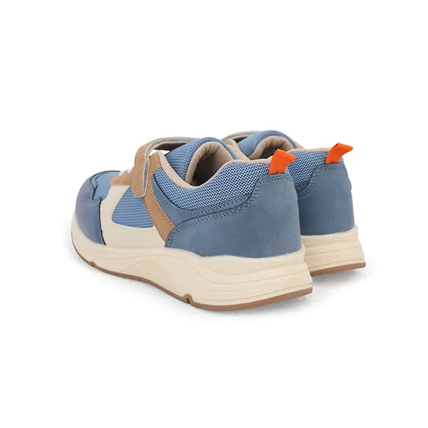 BOYS' BLUE EASY-FIT VELCRO SNEAKERS