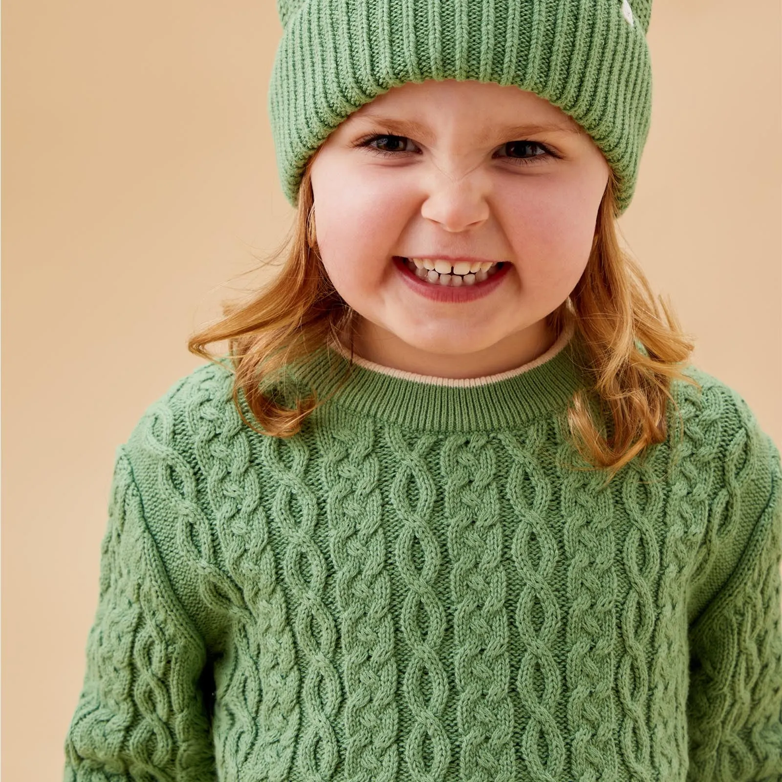 Cable Knit Sweater & Leggings