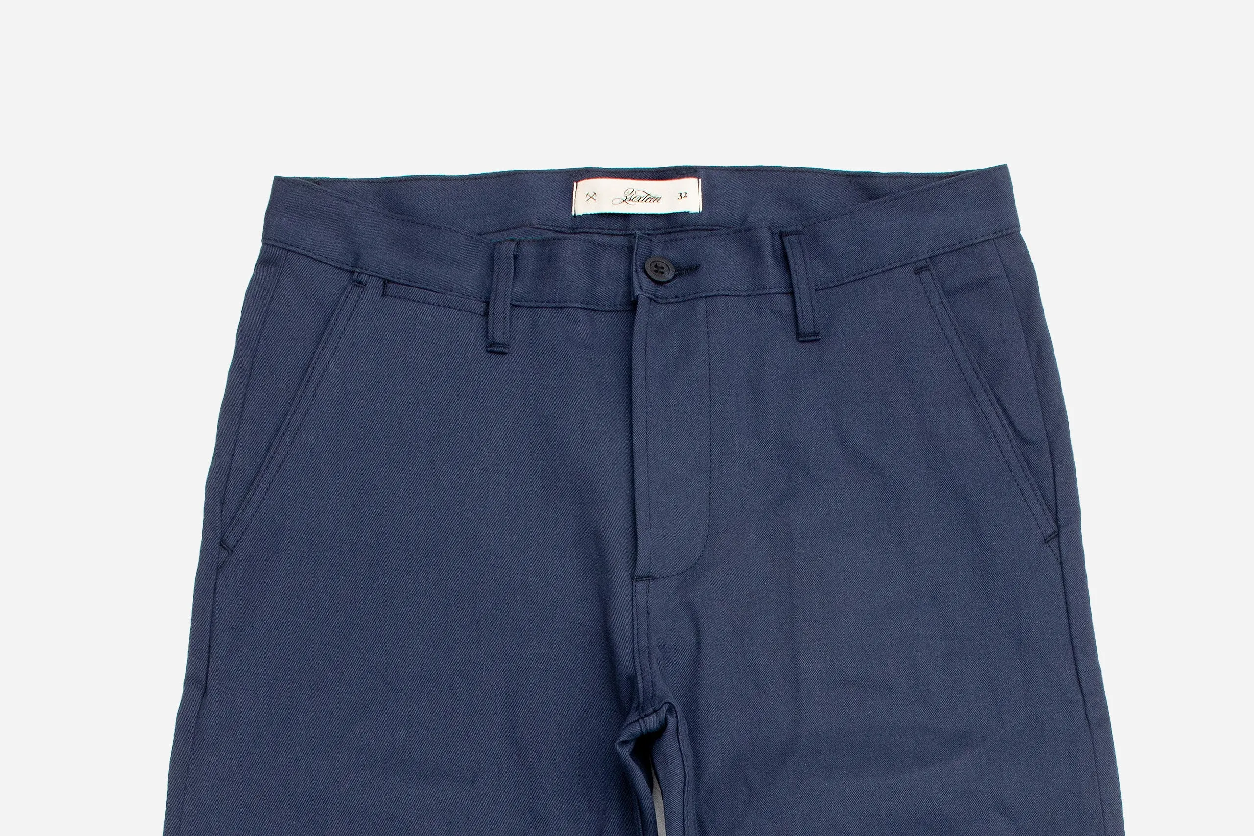 CH-11x ~ Navy Selvedge Chino