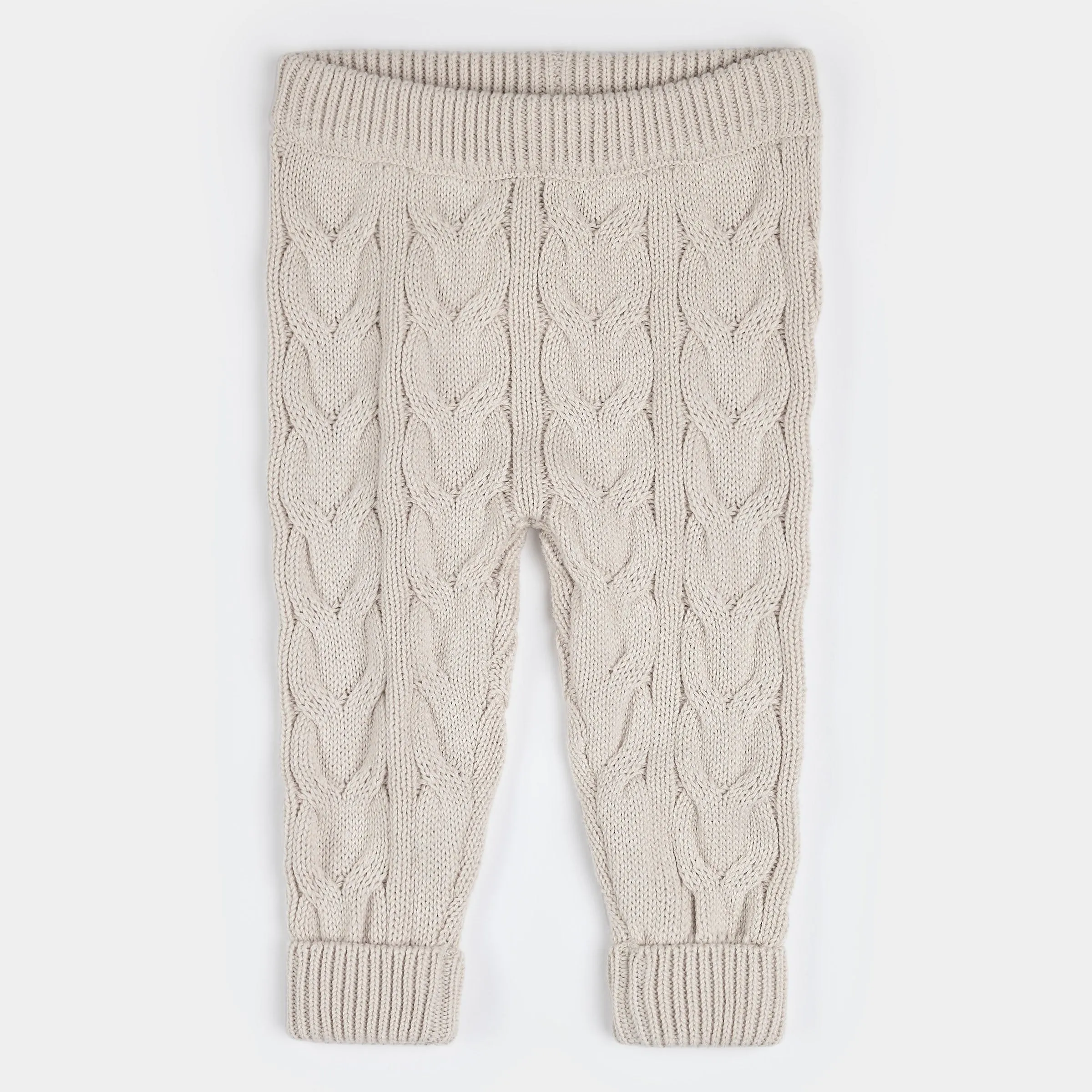 Crème Sweater Knit Leggings