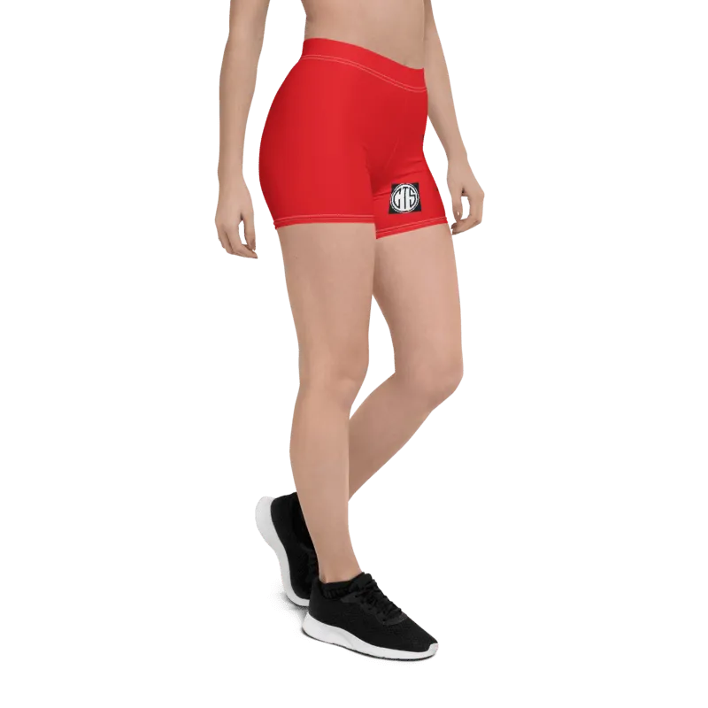 CTS Four-way stretch fabric Shorts- Red