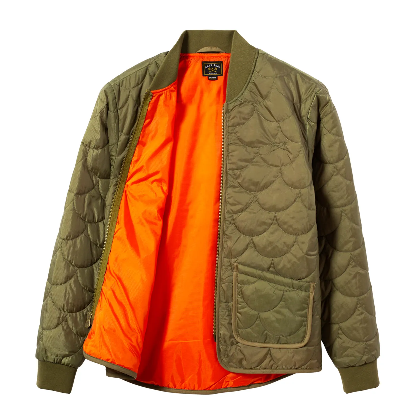 Dark Seas ALDER JACKET - OLIVE