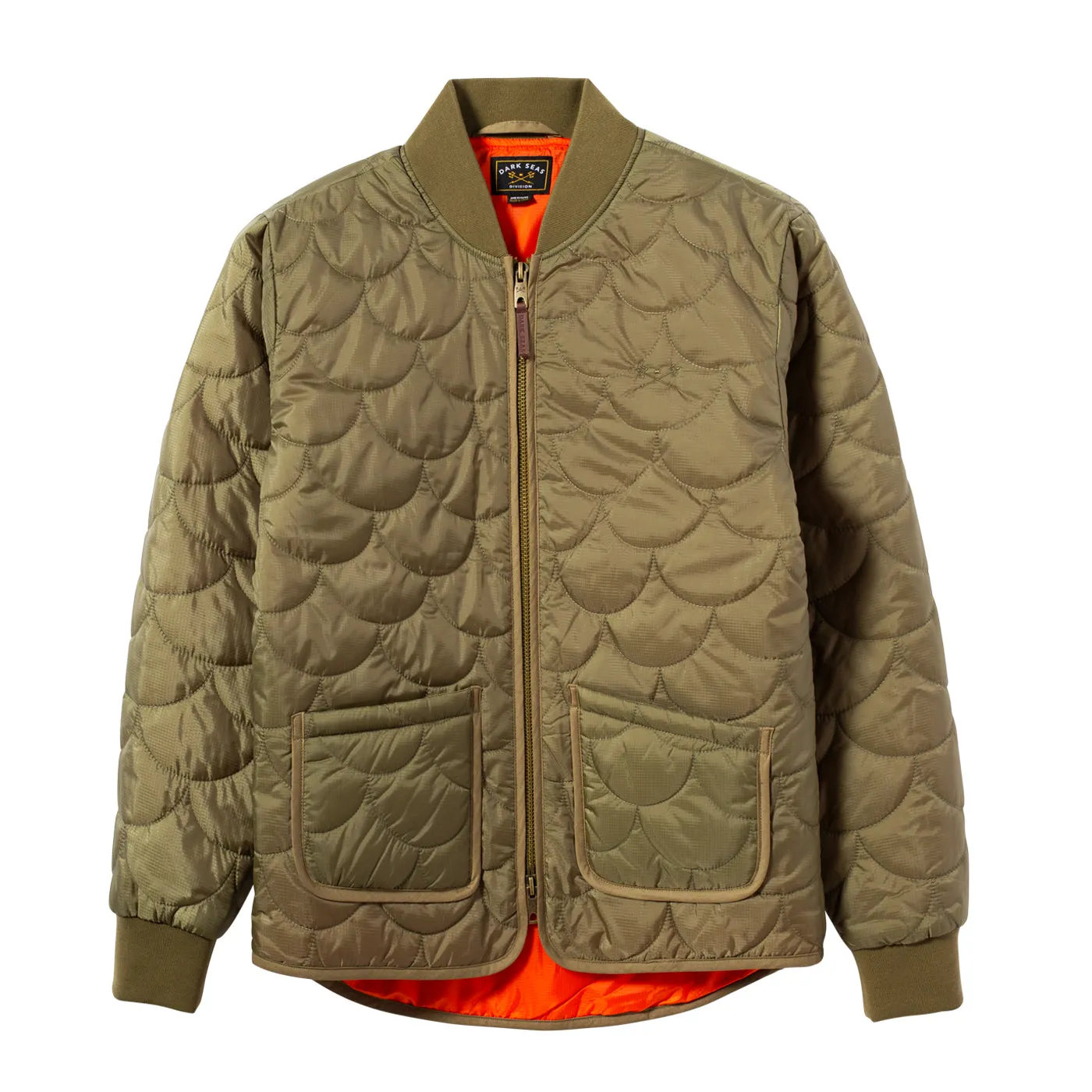 Dark Seas ALDER JACKET - OLIVE