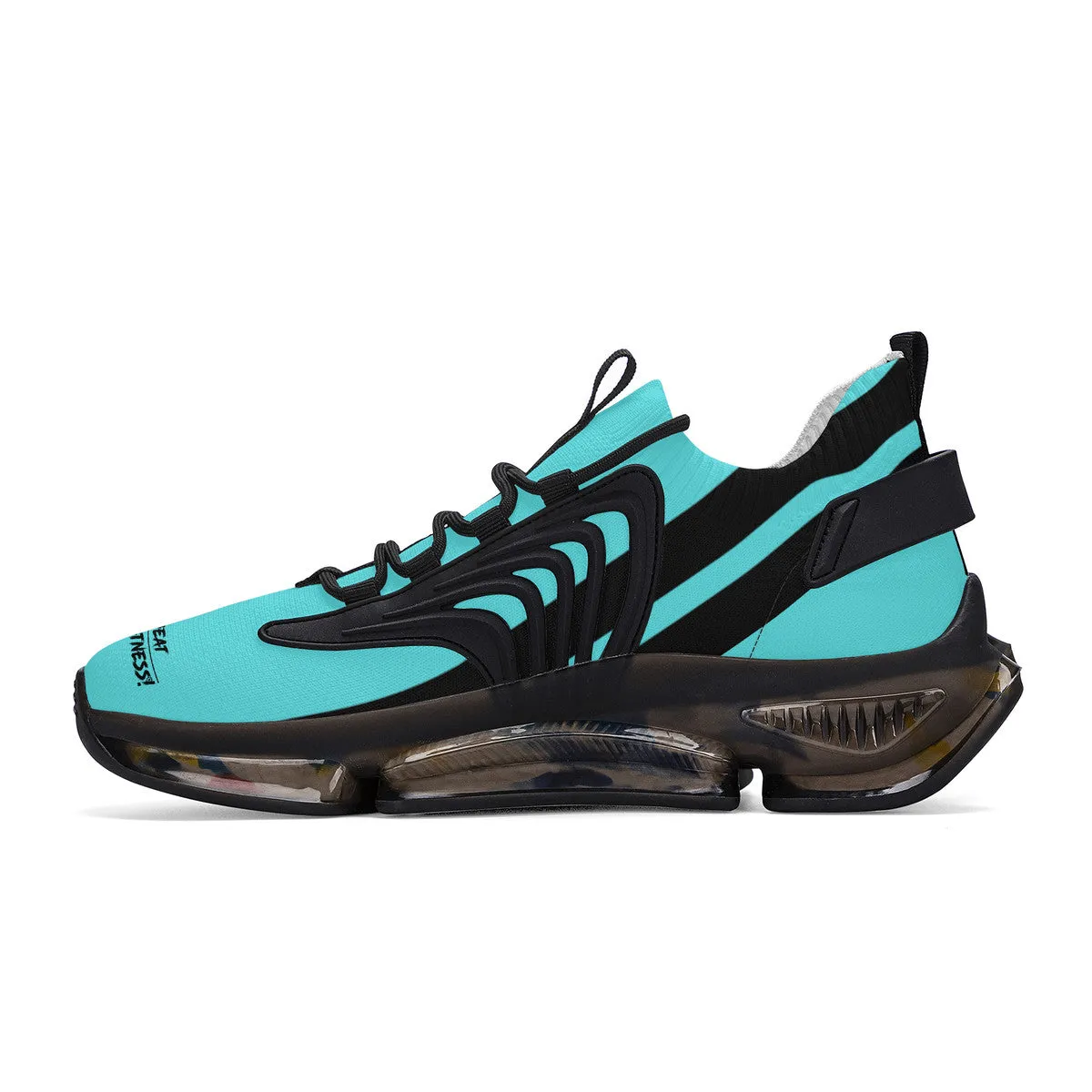 DCYG X2  Lt Blue Air Max React Sneakers - Black