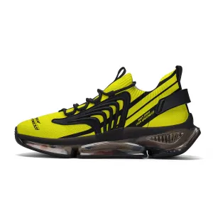 DCYG X2  Yellow &Black Air Max React Sneakers - Black