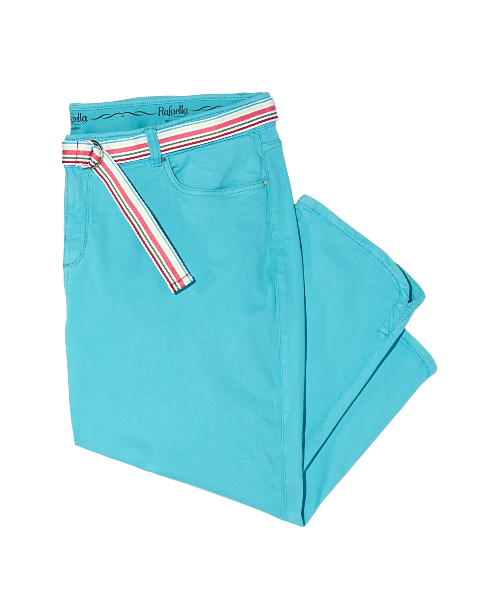 Fountain Capri with Coordinating Belt | Turquoise