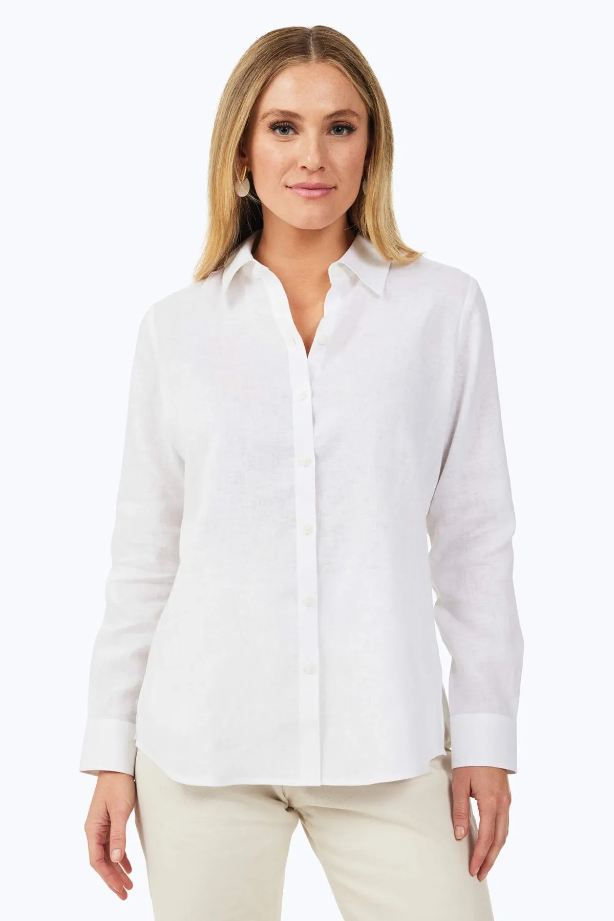 Jordan Easy Care Washed Linen Shirt