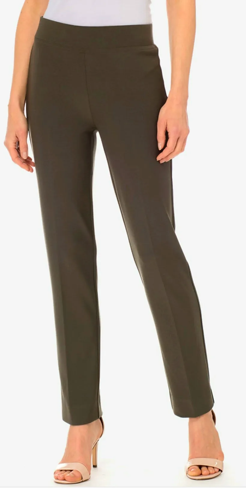 Joseph Ribkoff Classic Straight Pant with Slit In The Back