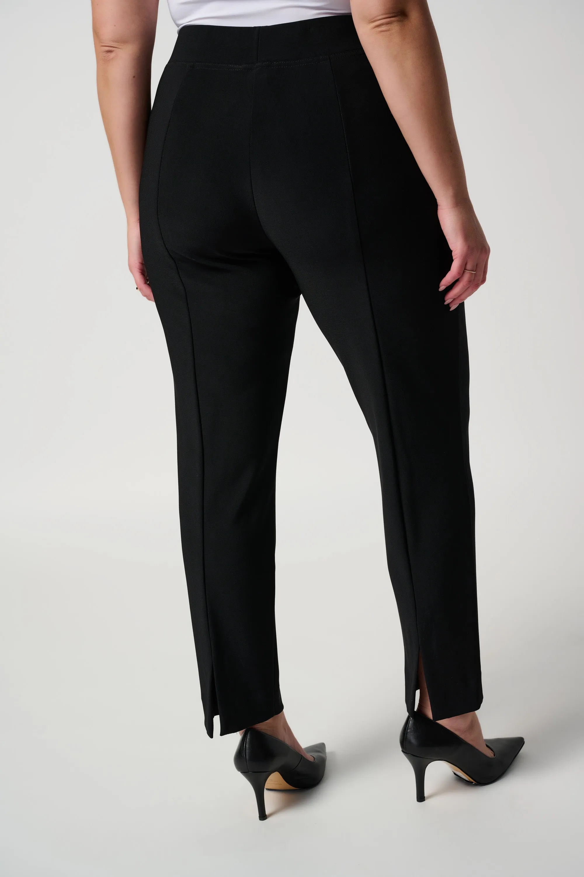 Joseph Ribkoff Classic Straight Pant with Slit In The Back