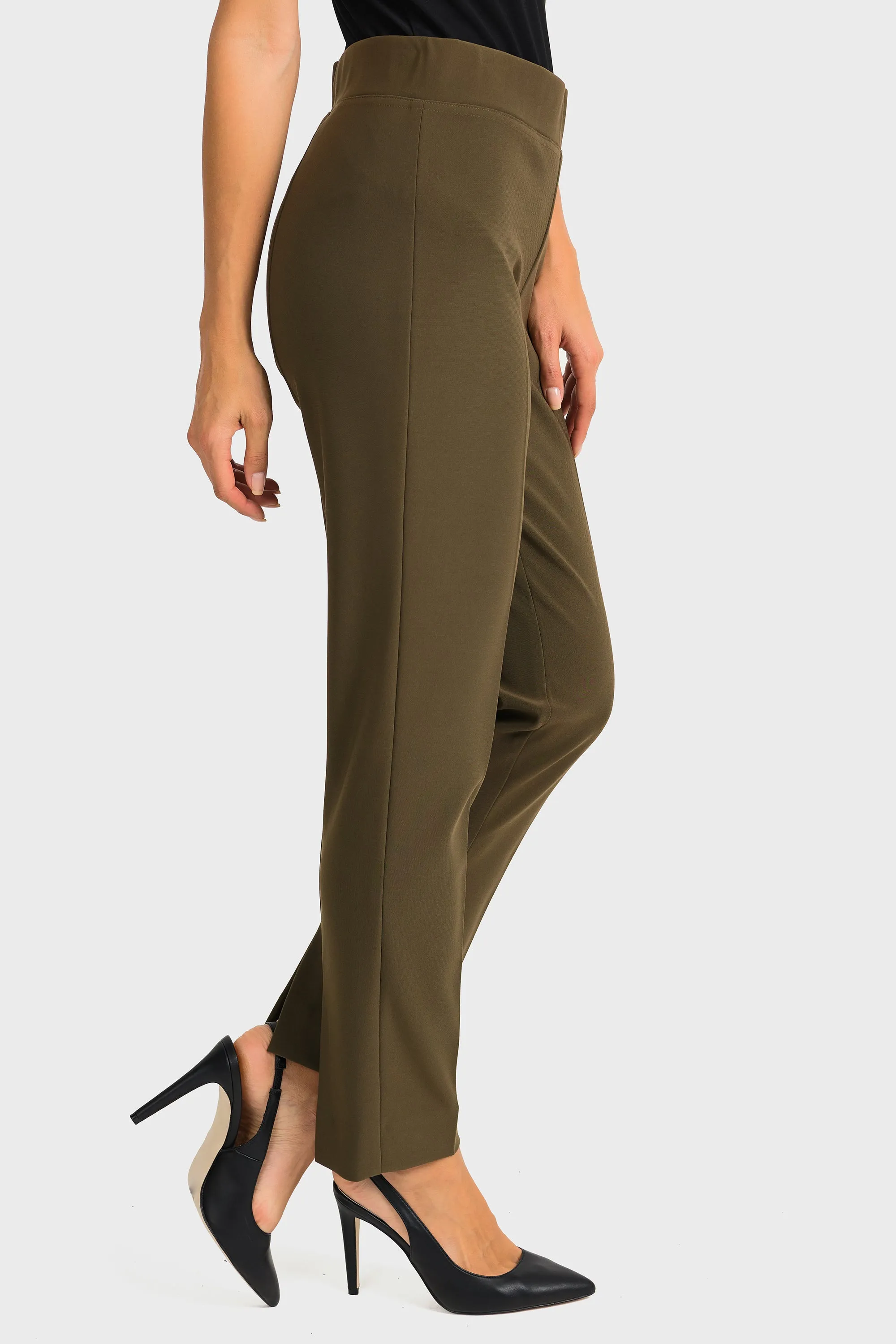 Joseph Ribkoff Classic Straight Pant with Slit In The Back