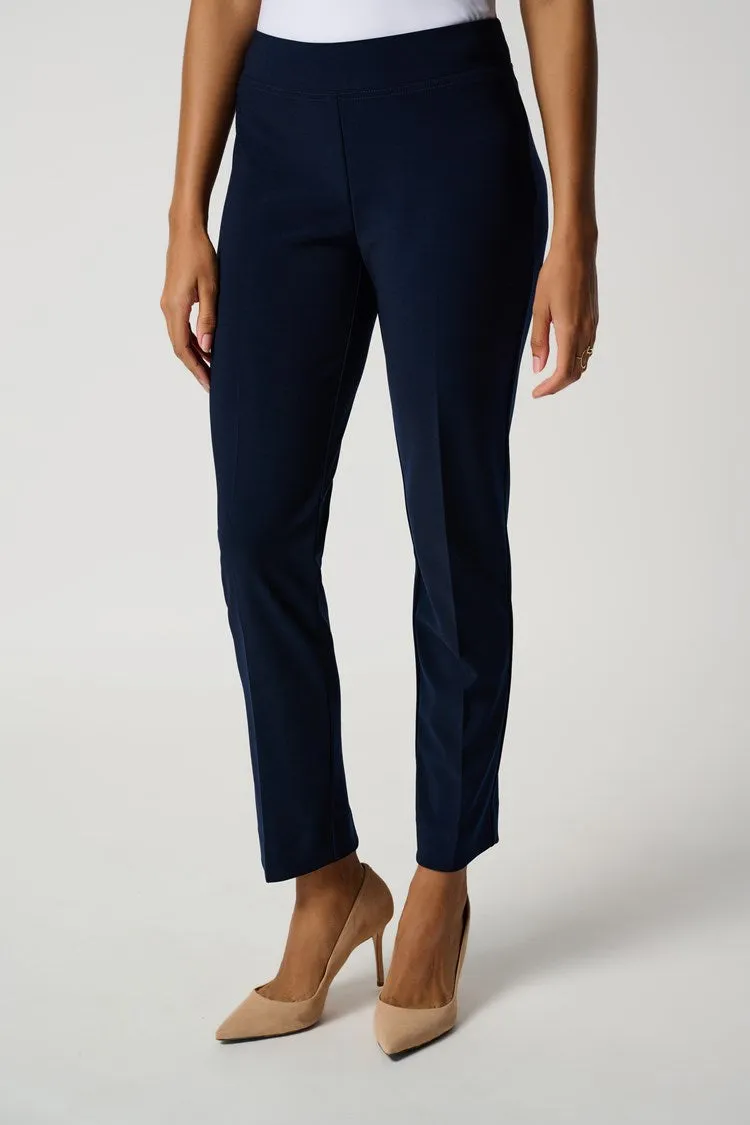 Joseph Ribkoff Classic Straight Pant with Slit In The Back