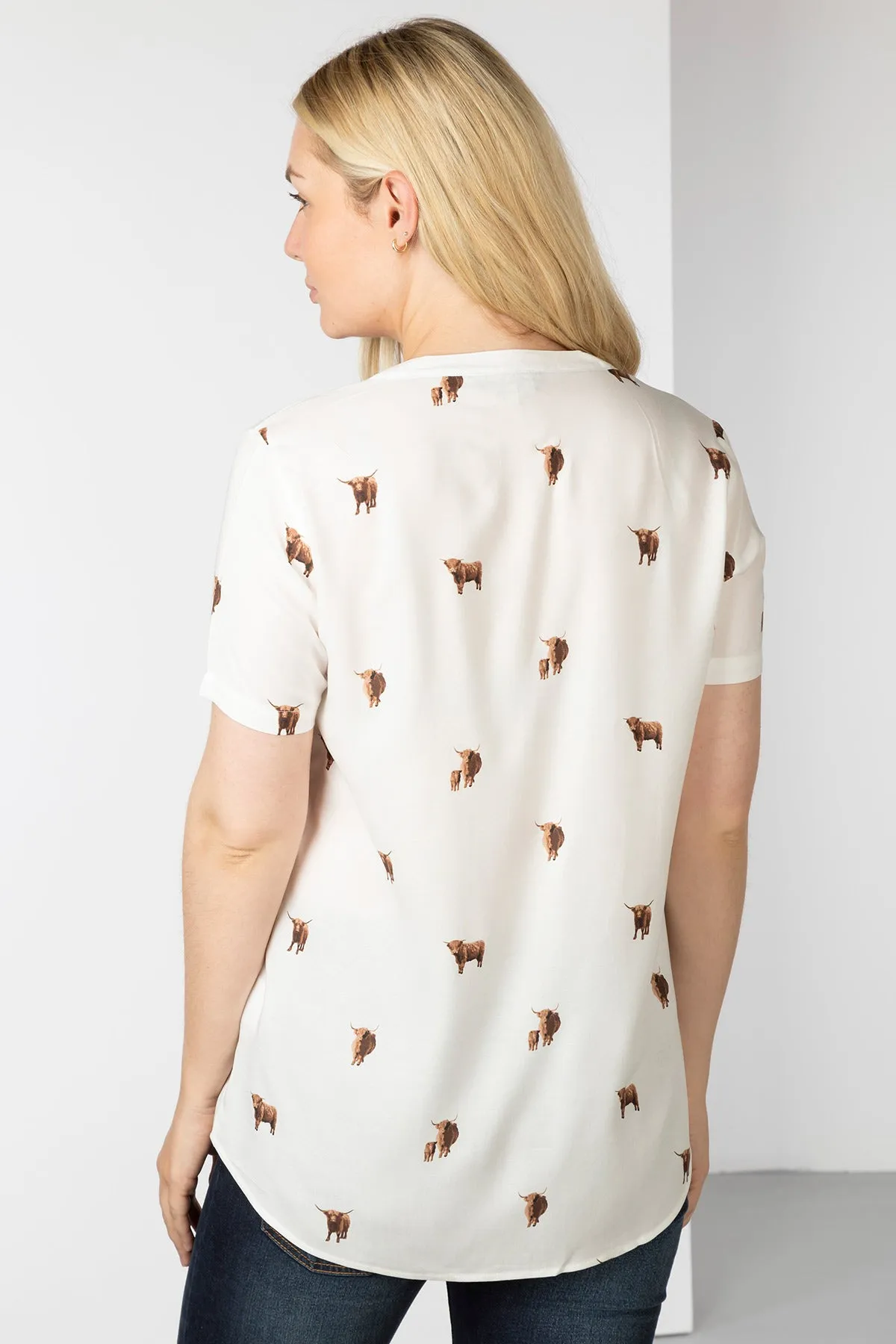 Ladies Short Sleeve Blouse - Wistow II