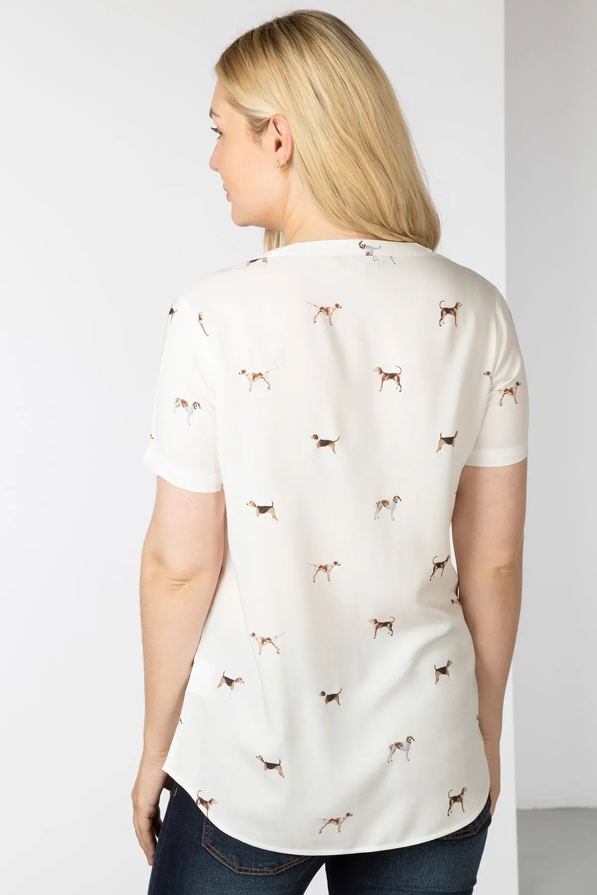 Ladies Short Sleeve Blouse - Wistow II