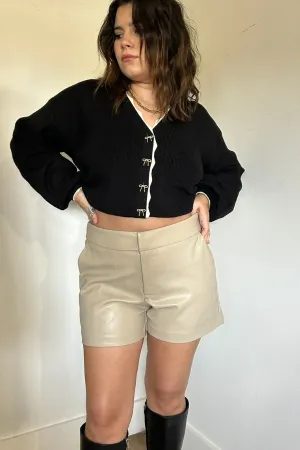 Leather Shorts