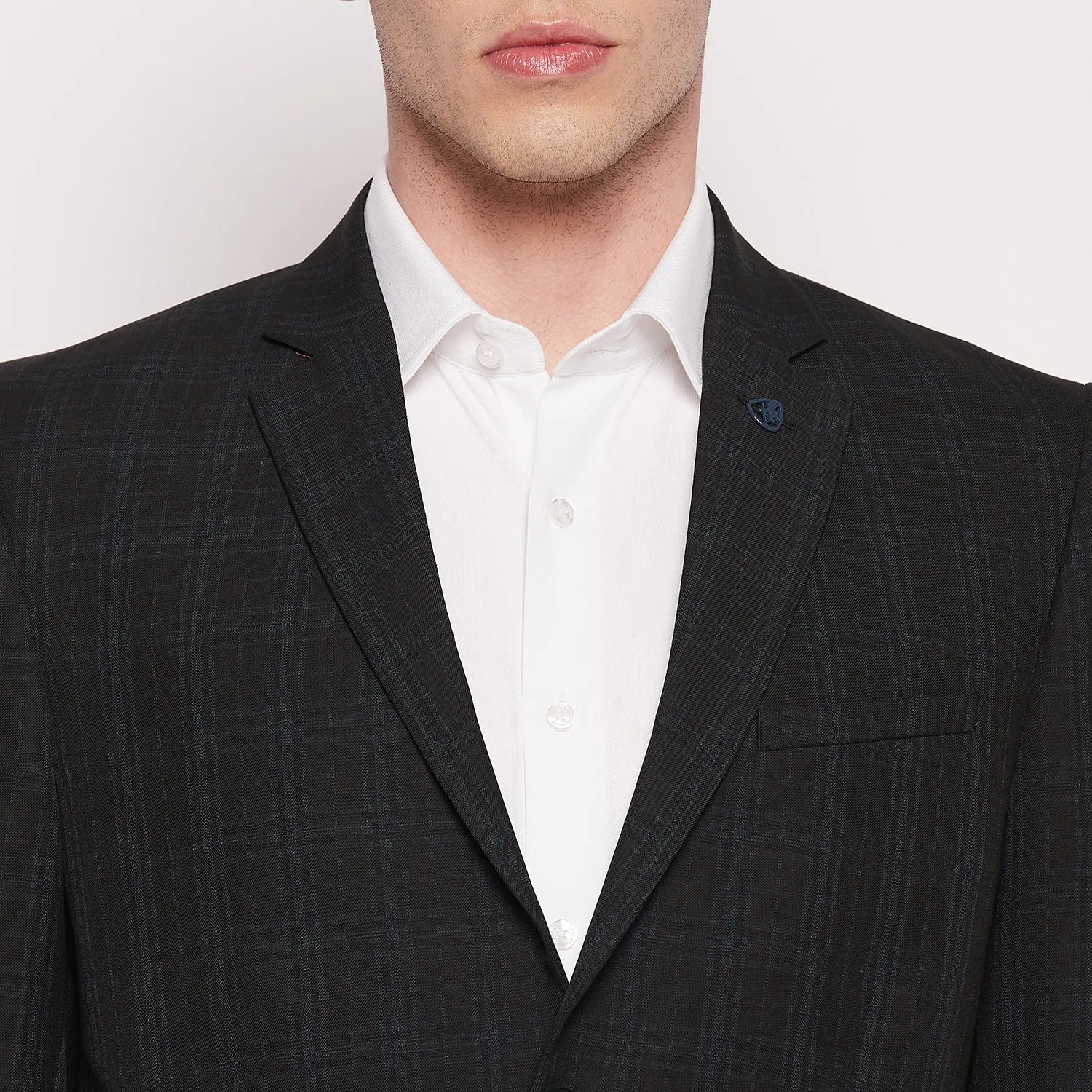 Men Black 2 Piece Suit