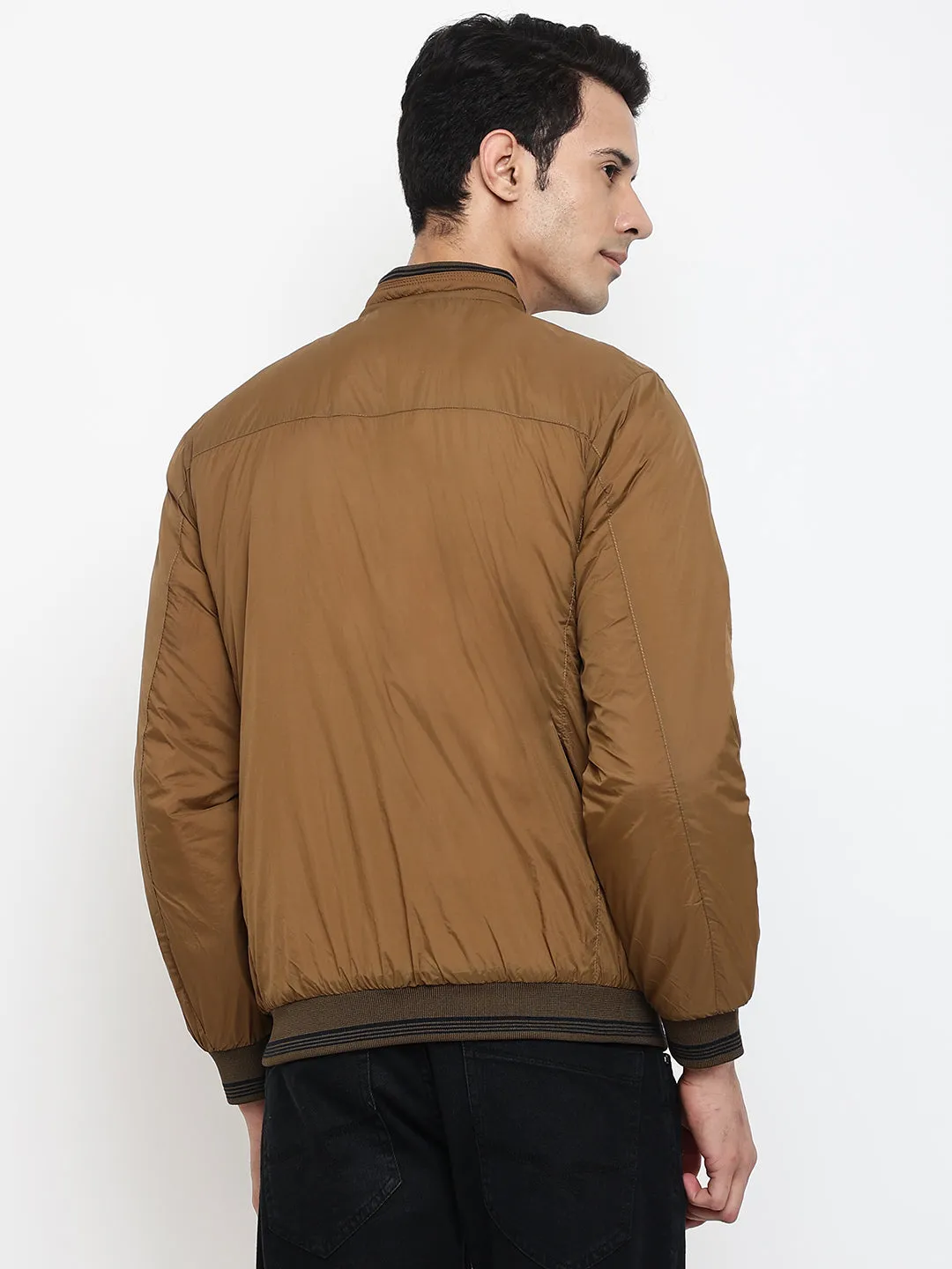 Men Khaki Jacket