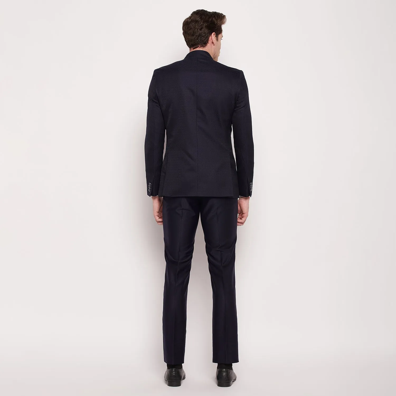 Men Navy 2 Piece Suit