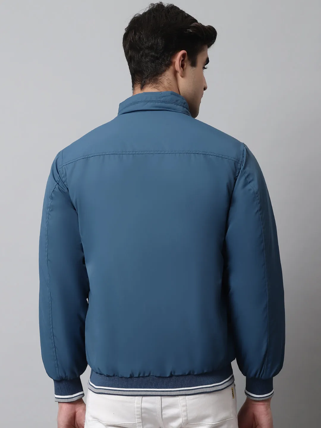 Mens Blue Reversible Jacket