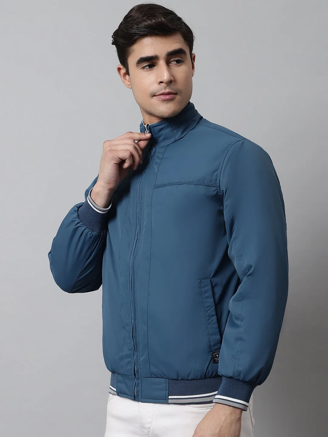 Mens Blue Reversible Jacket