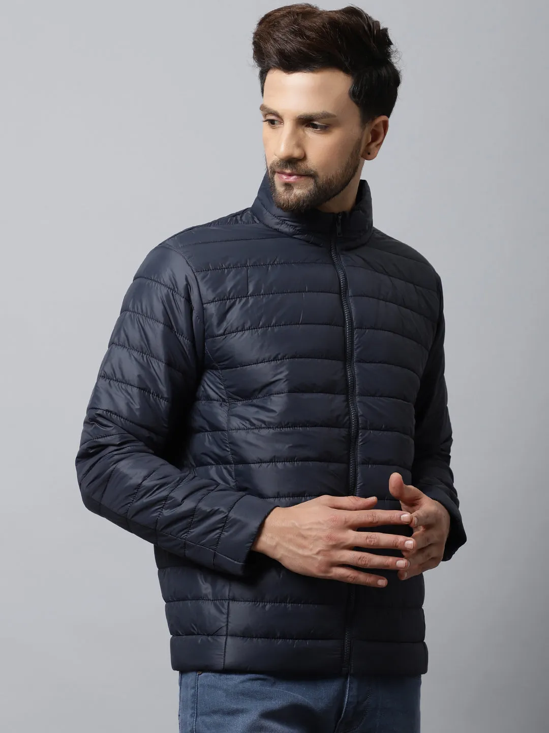 Mens Dark Navy Jacket