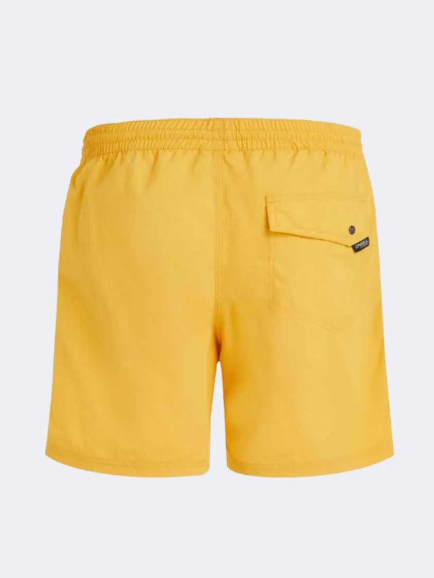 ONeill Vert 16 Inch Men Beach Swim Short Golden Haze