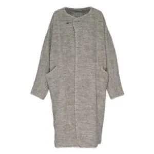 Raw Wool Loop Yarn Coat