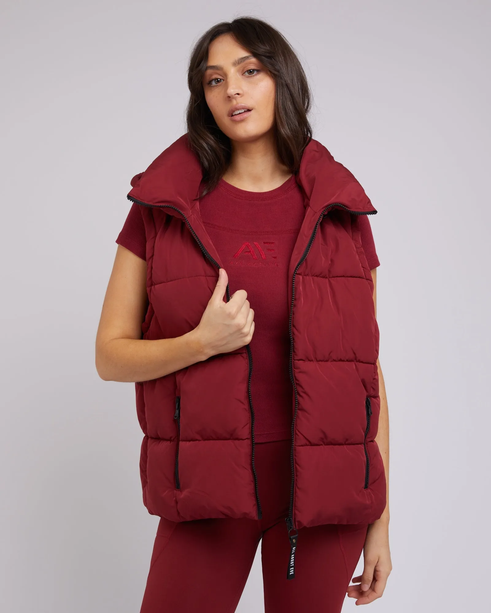 Remi Luxe Puffer Vest Port