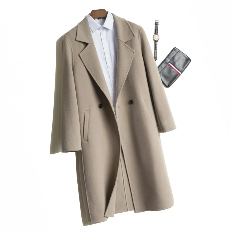 Royal Single-Breasted Merino Overcoat