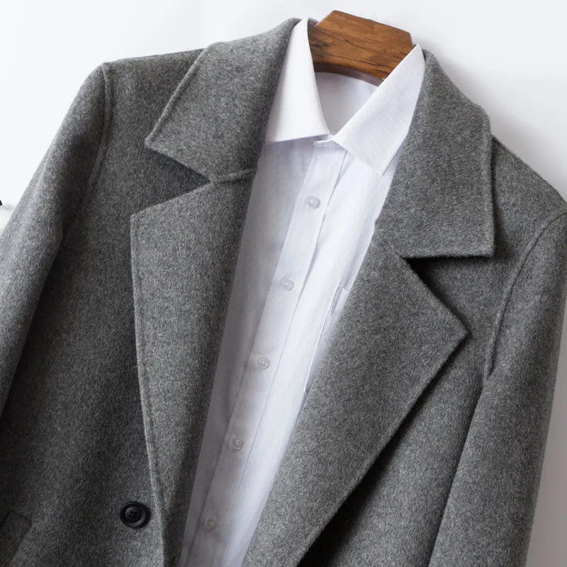 Royal Single-Breasted Merino Overcoat