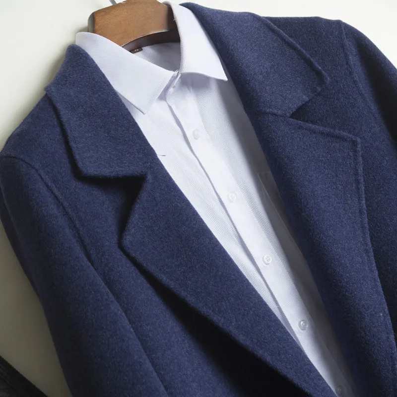 Royal Single-Breasted Merino Overcoat