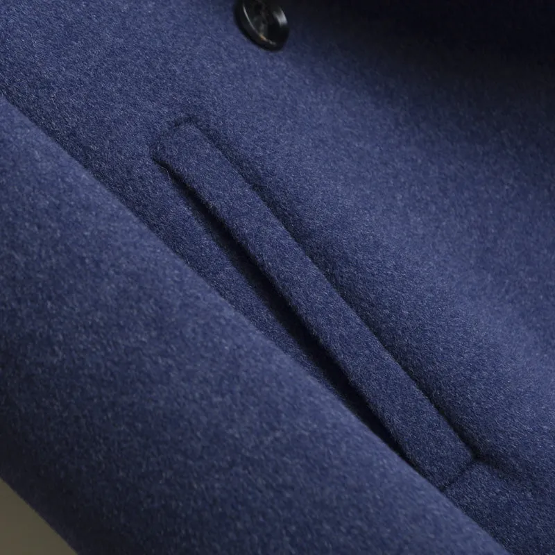 Royal Single-Breasted Merino Overcoat