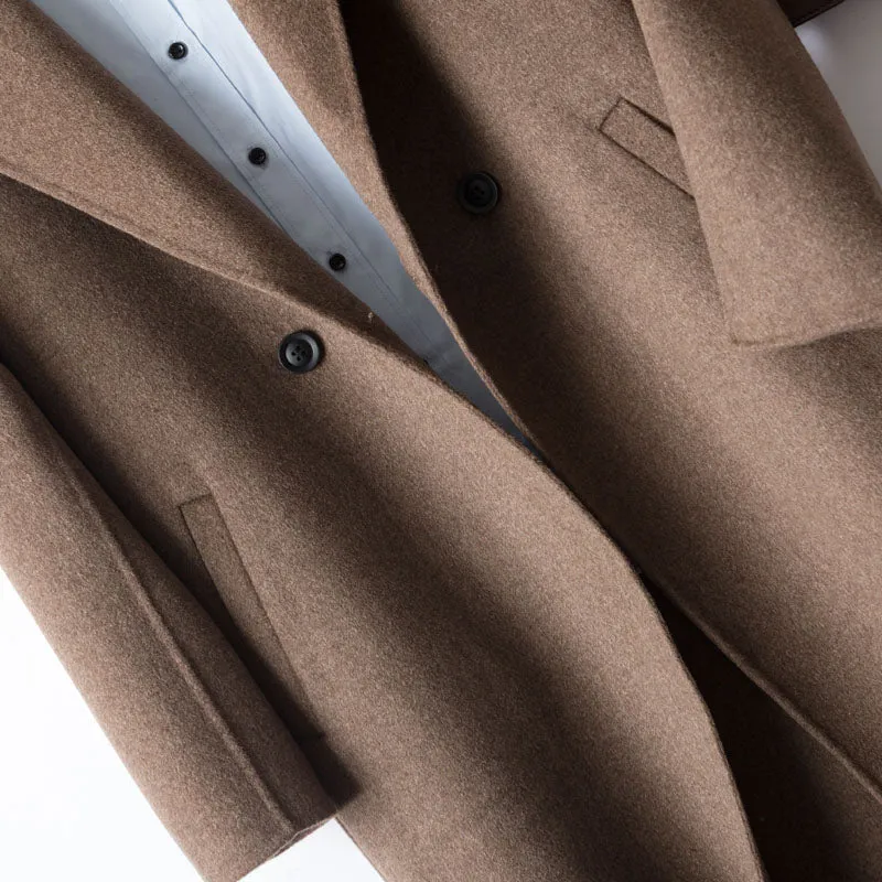 Royal Single-Breasted Merino Overcoat