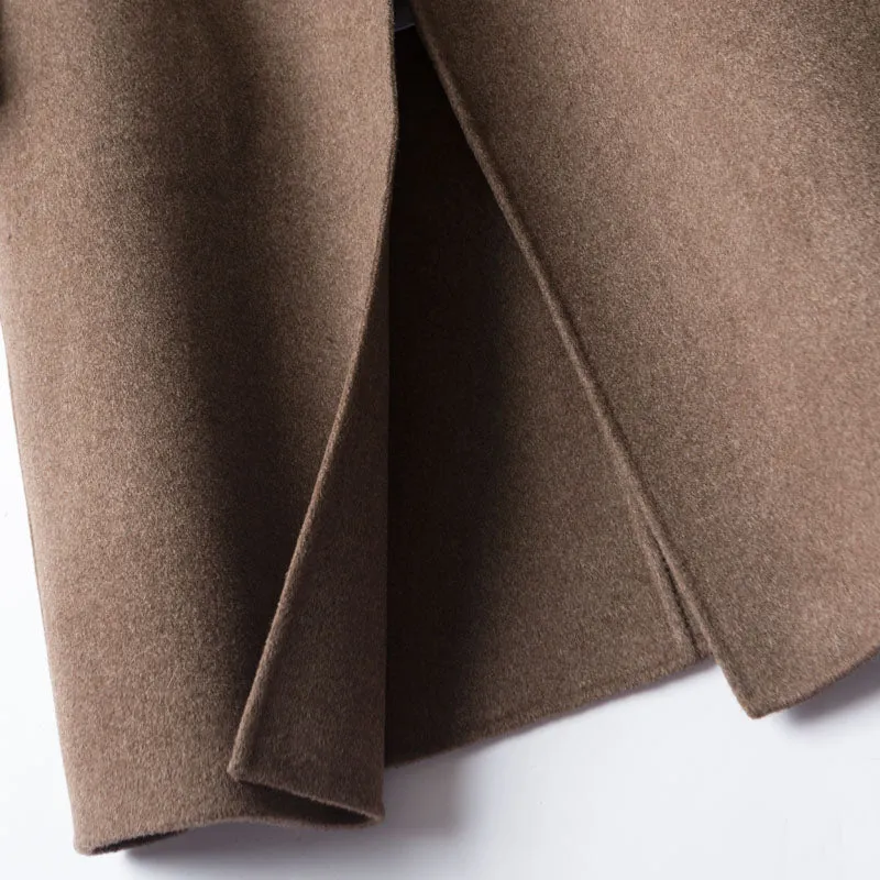 Royal Single-Breasted Merino Overcoat