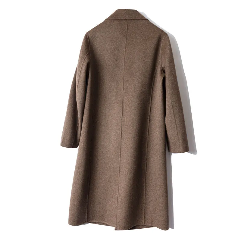 Royal Single-Breasted Merino Overcoat