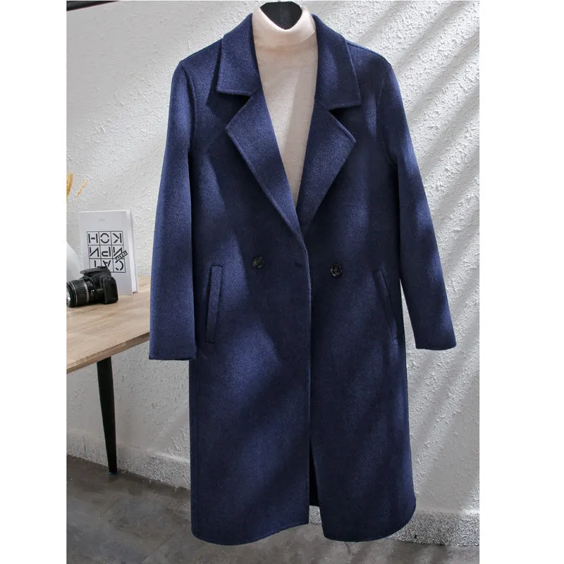 Royal Single-Breasted Merino Overcoat