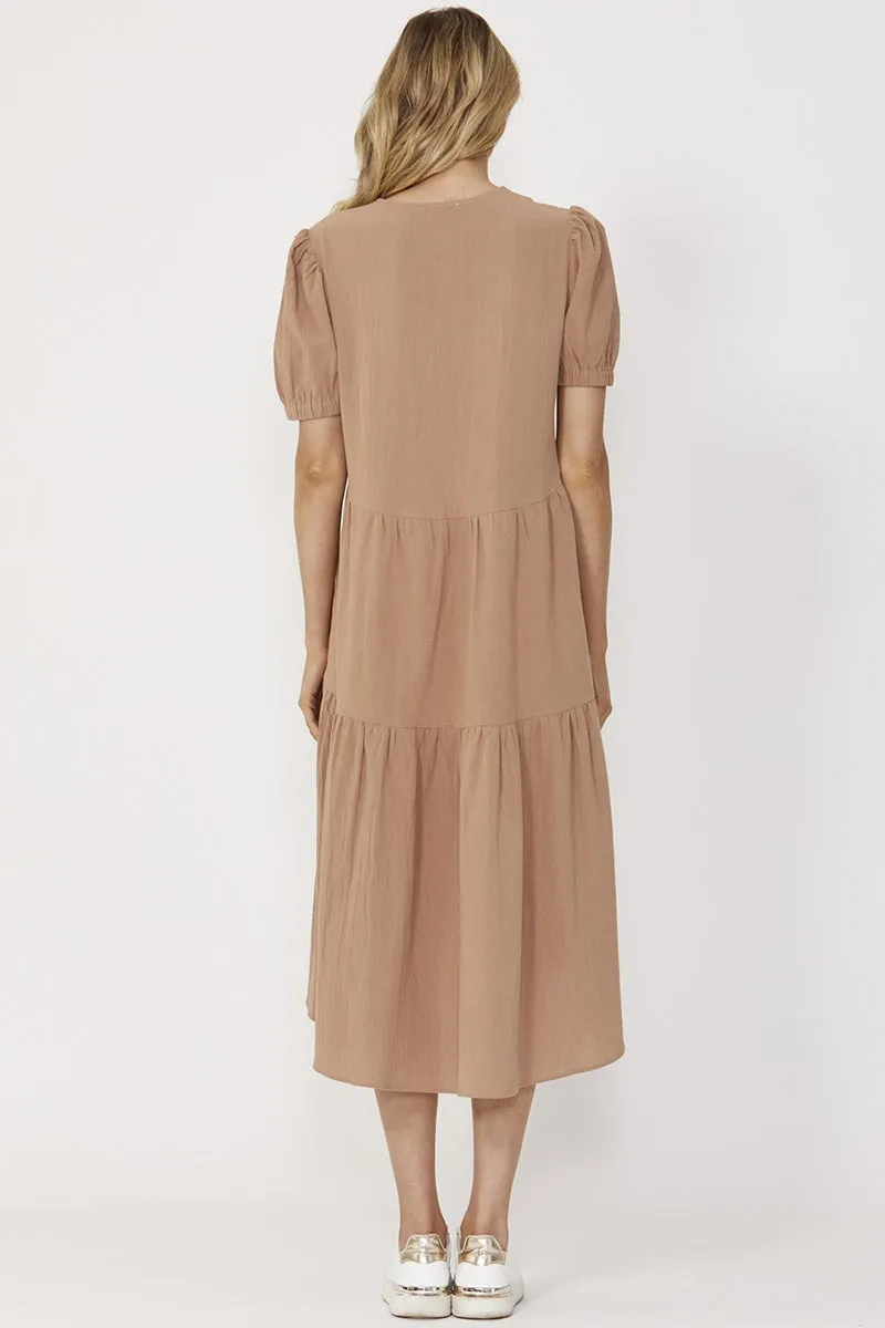 Sass - Elsie Dress - Toffee