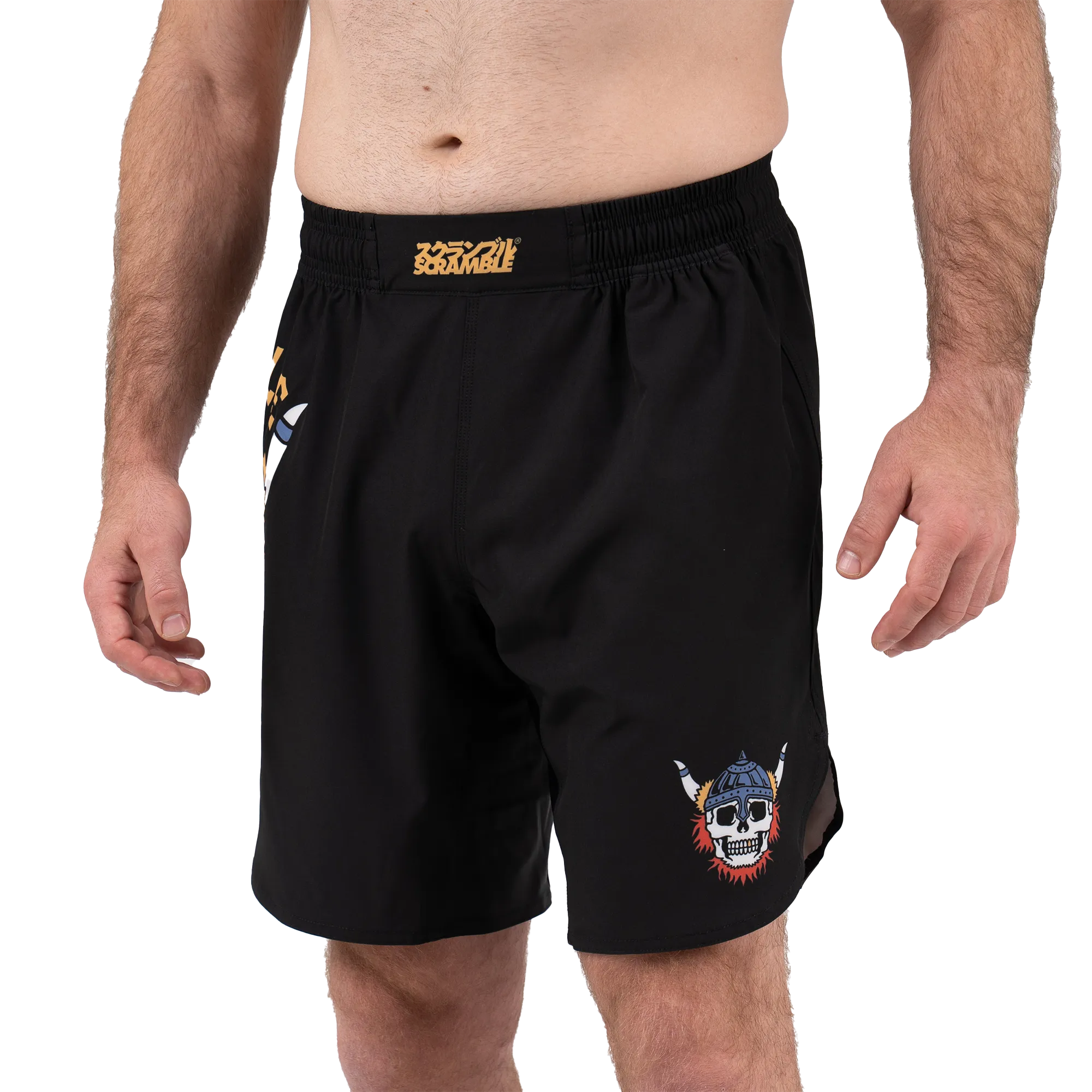 Scramble Viking Shorts - Black