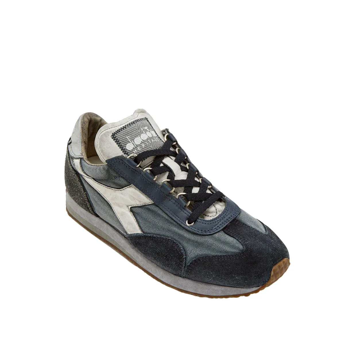 Sneakers Uomo Diadora Heritage Equipe H Dirty Stone Wash EVO Blu