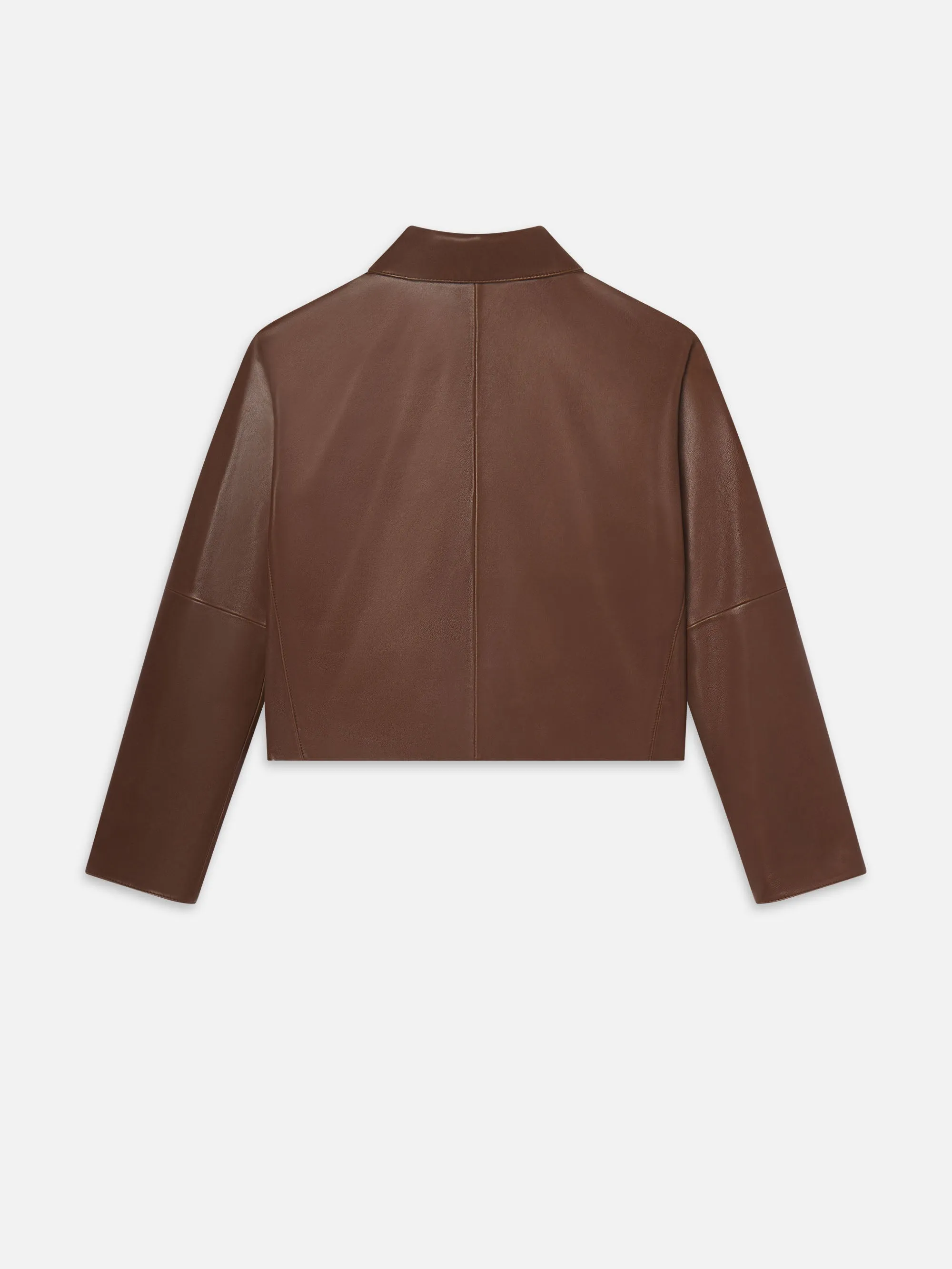 The Leather Timeless Jacket -- Cedar