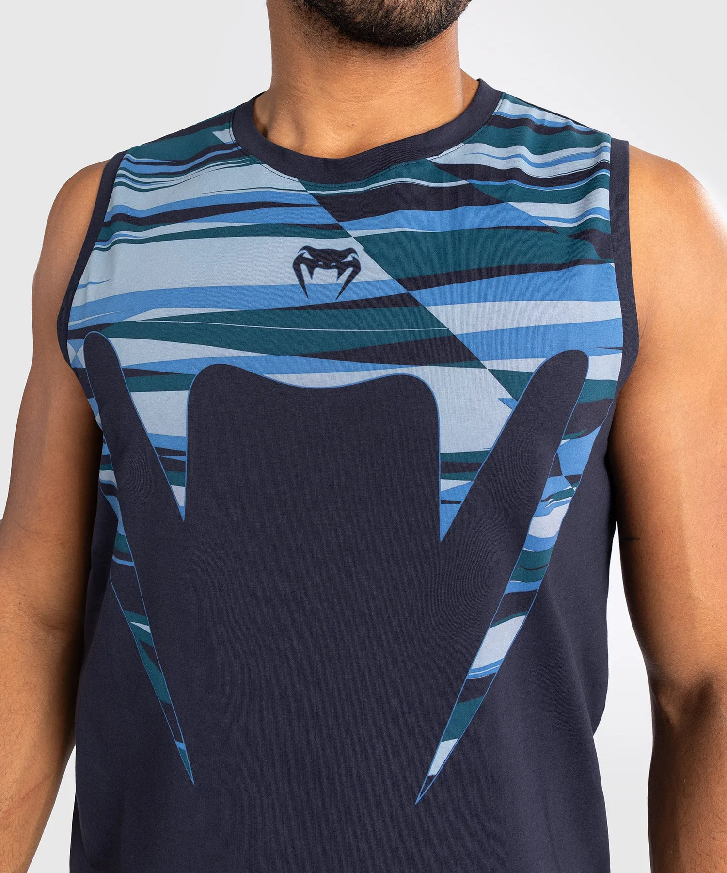 Venum Rapid Men’s Tank Top - Snake Head - Shadow Blue