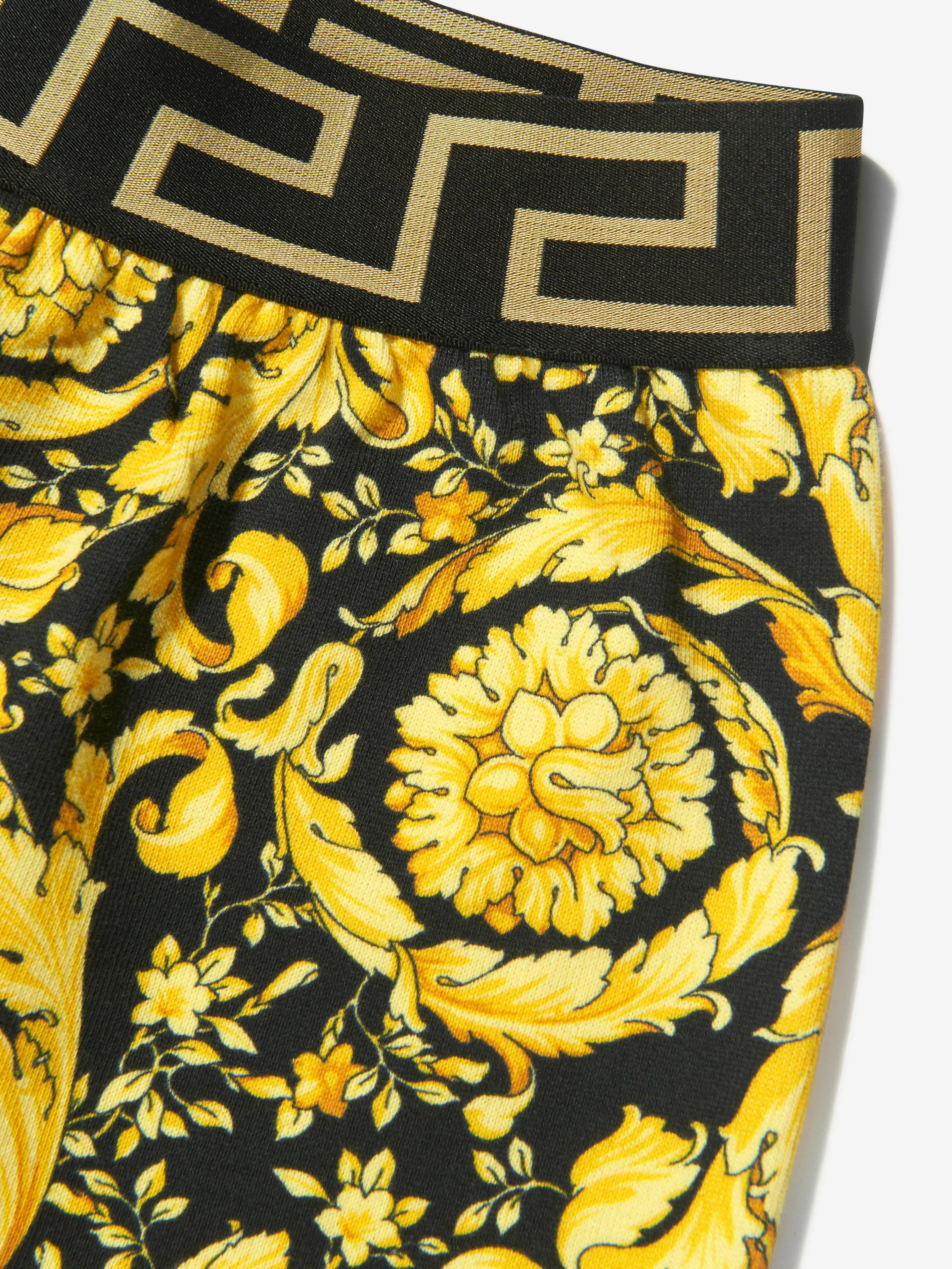 Versace Boys Barocco Print Shorts